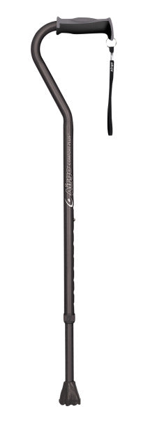 Airgo Comfort-Plus™ Aluminum Cane, Offset Handle
