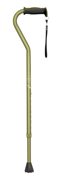 Airgo Comfort-Plus™ Aluminum Cane, Offset Handle