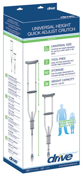 Universal Aluminum Crutch
