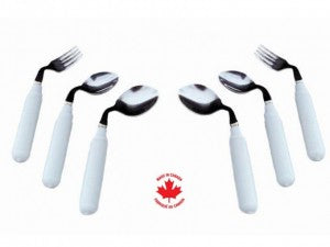 Left Hand Teaspoon With Comfort Grip