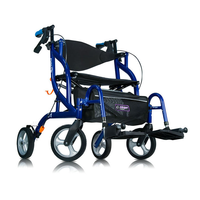 Airgo Fusion F20 Side-Folding Rollator & Transport Chair