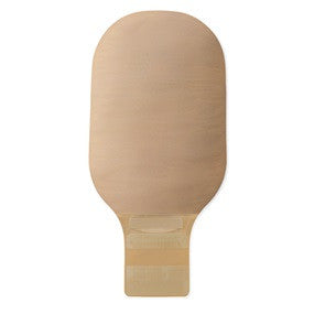 Premier One-Piece Drainable Ostomy Pouch – Flat Flextend Barrier, Lock 'n Roll Closure, Tape
