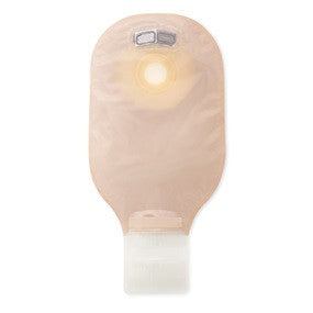 Premier One-Piece Drainable Ostomy Pouch – Flat SoftFlex Barrier, Lock 'n Roll Closure, Filter