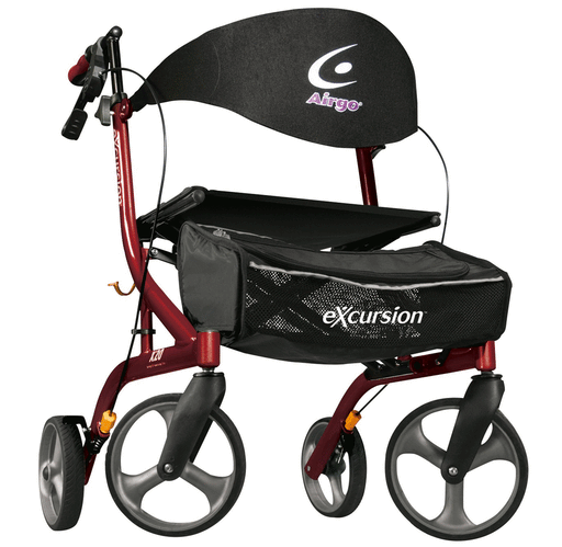 Airgo® eXcursion™ X20 Lightweight Side-fold Rollator (Ultra-lightweight)