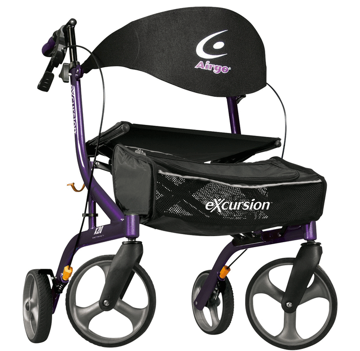 Airgo® eXcursion™ X20 Lightweight Side-fold Rollator (Ultra-lightweight)