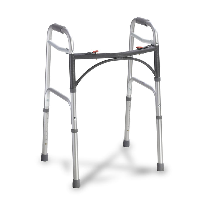 Deluxe Folding Walker, Two Button