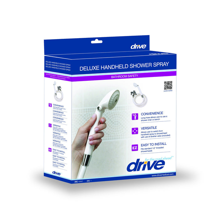 Deluxe Handheld Shower Spray with Diverter Valve