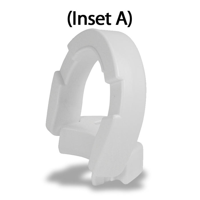 Hinged Toilet Seat Riser