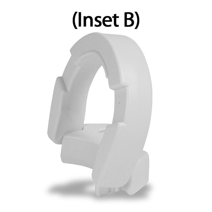 Hinged Toilet Seat Riser