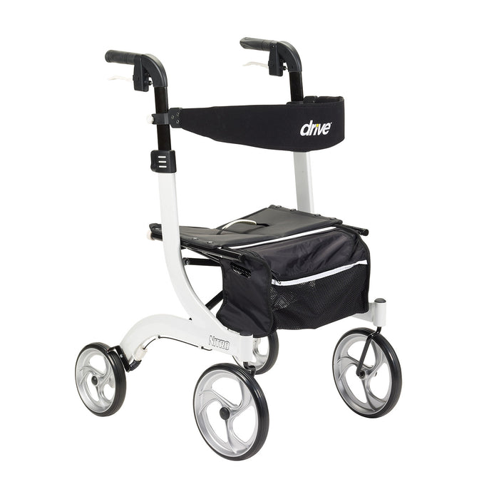 Nitro Aluminum Rollator, 10" Casters