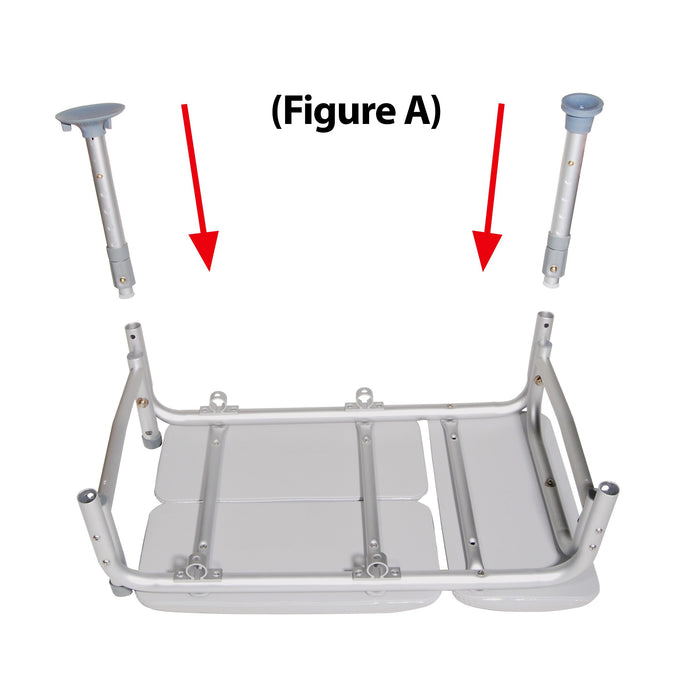 Padded Transfer Bench