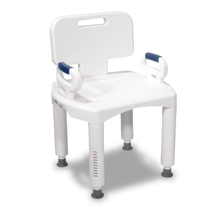 Premium Series Shower Chair with Back and Arms