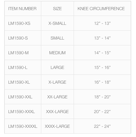 MKO Hinged Knee Brace