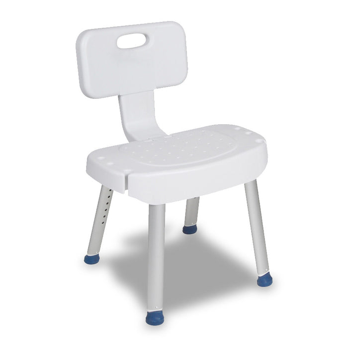 Shower Chair with Folding Back