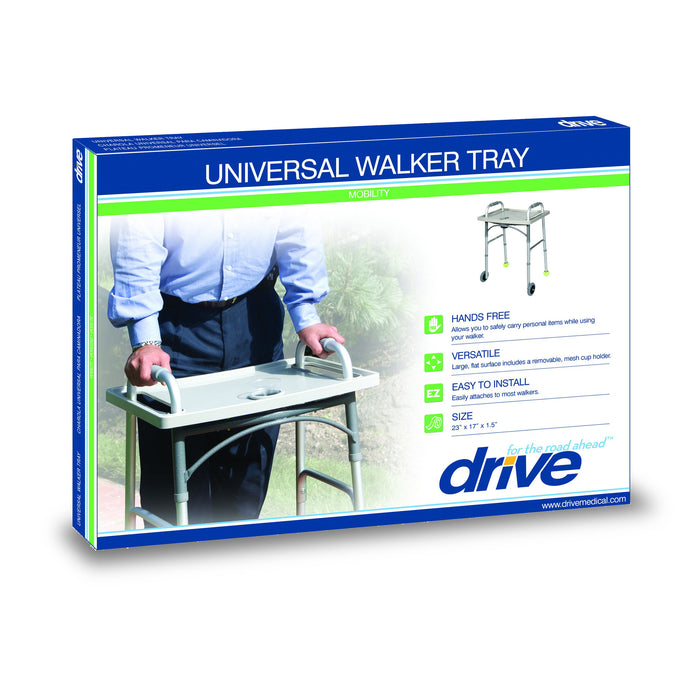 Universal Walker Tray with Cup Holder