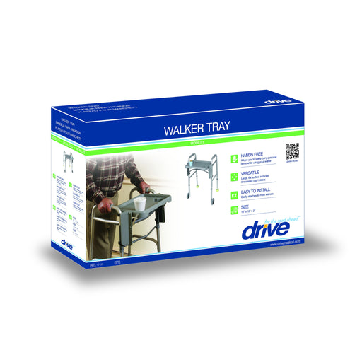 Walker Tray with Cup Holders for Standard Walker