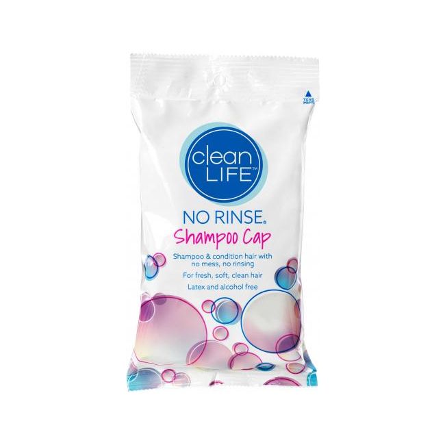 No Rinse Shampoo w/Conditioner Cap
