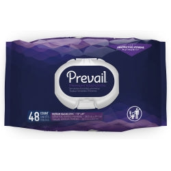 Prevail® Premium Adult Washcloth Soft Pack with Press-N-Pull Lid (12"x 8")