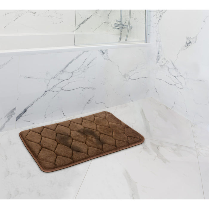 Memory Foam Bath Mat (17" x 24")