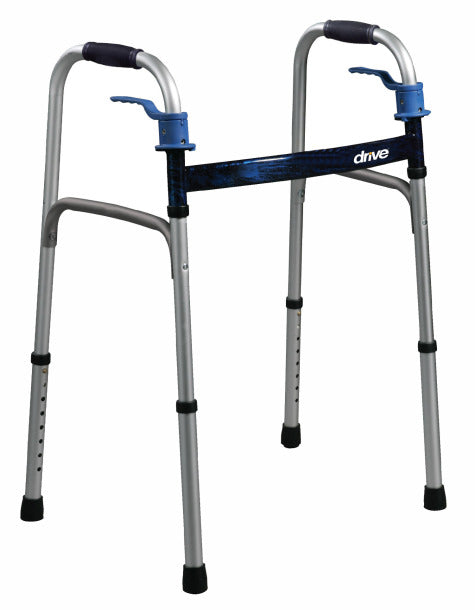 Aluminum Folding Walker with Paddle Release