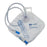 Dover™ Urine Drainage Bag, Anti-Reflux Chamber, Drain Tube Hook and Loop Hanger, Poly Bag, 2000 mL
