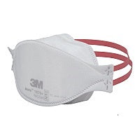 3M Aura™ Particulate Respirator and Surgical Mask, N95, Flat-Fold, Standard, White