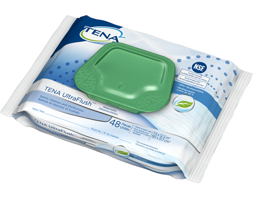 TENA® UltraFlush™ Washcloths