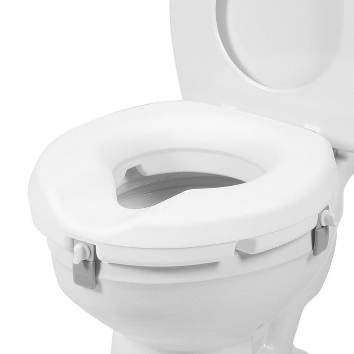 Low Profile Molded Toilet Seat Riser - 3" Rise