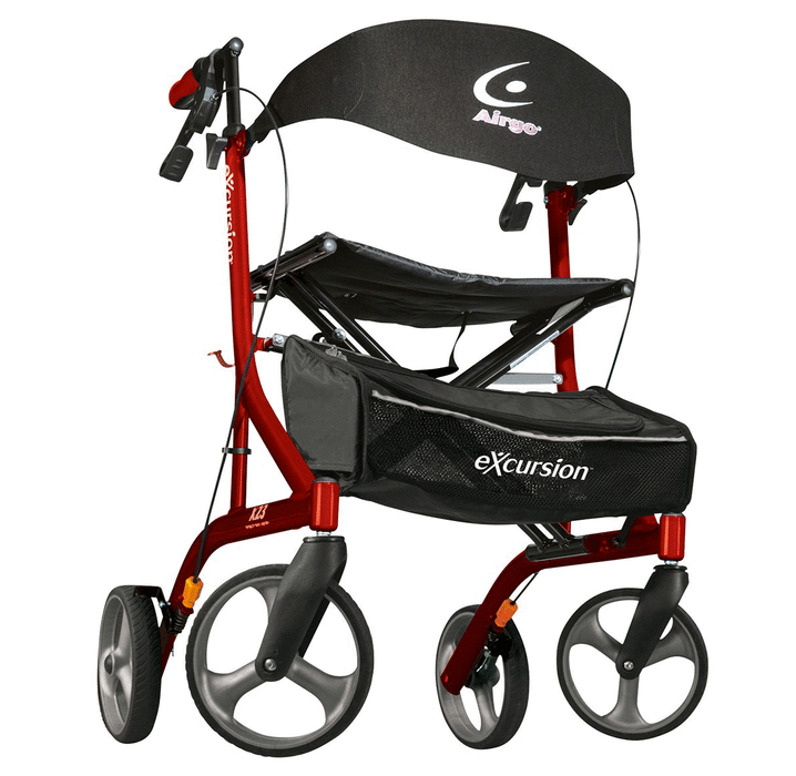 Airgo® eXcursion™ X23 Lightweight Side-fold Rollator (Ultra-lightweight/Tall Seat)