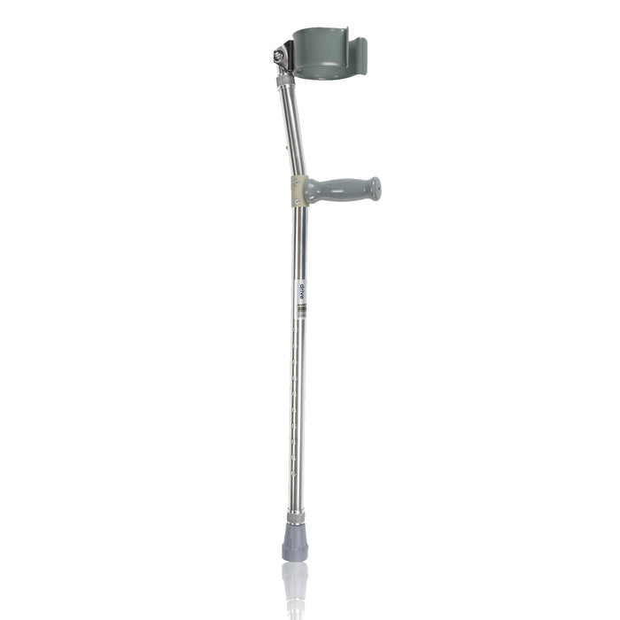 Bariatric Steel Forearm Crutches, Adult (28"-37")