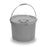 Commode Bucket with Metal Handle and Cover (12 Quart)
