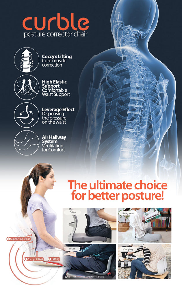 Curble Curble Chair - Posture Corrector — Maxim Medical Supplies