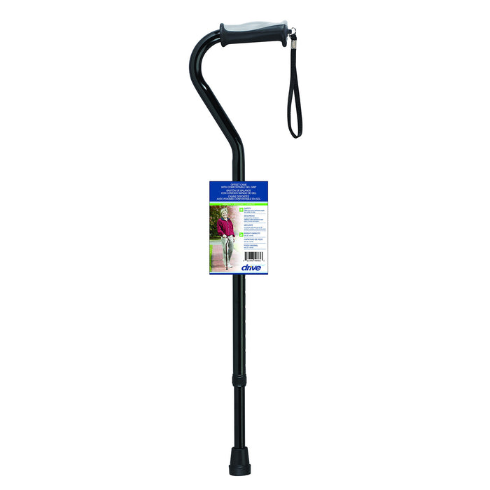 Gel Grip, Aluminum Offset Canes, Height Adjustable