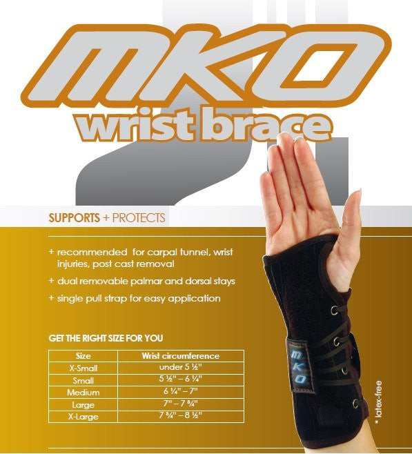 MKO Wrist Brace — Maxim Medical Supplies