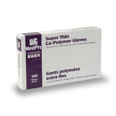 Superthin Co-Polymer Gloves