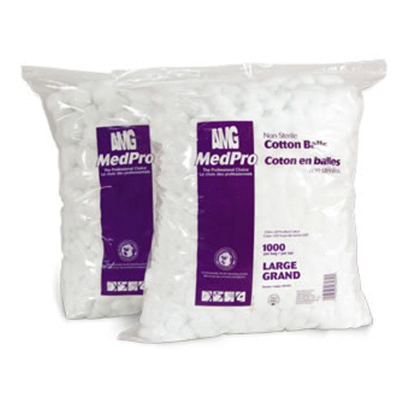 MedPro Non-Sterile Cotton Balls, Large — Maxim Medical Supplies