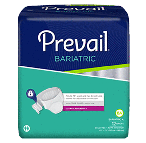 Prevail® Specialty Size Briefs (Youth to Bariatric)